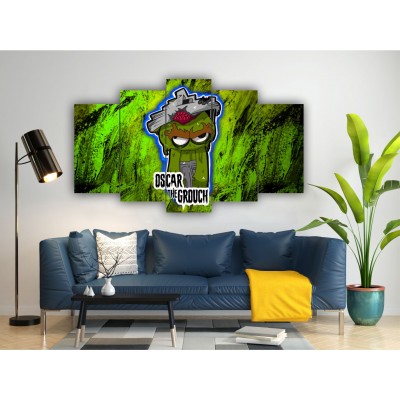 Пано за стена Oscar the Grouch - Zombie